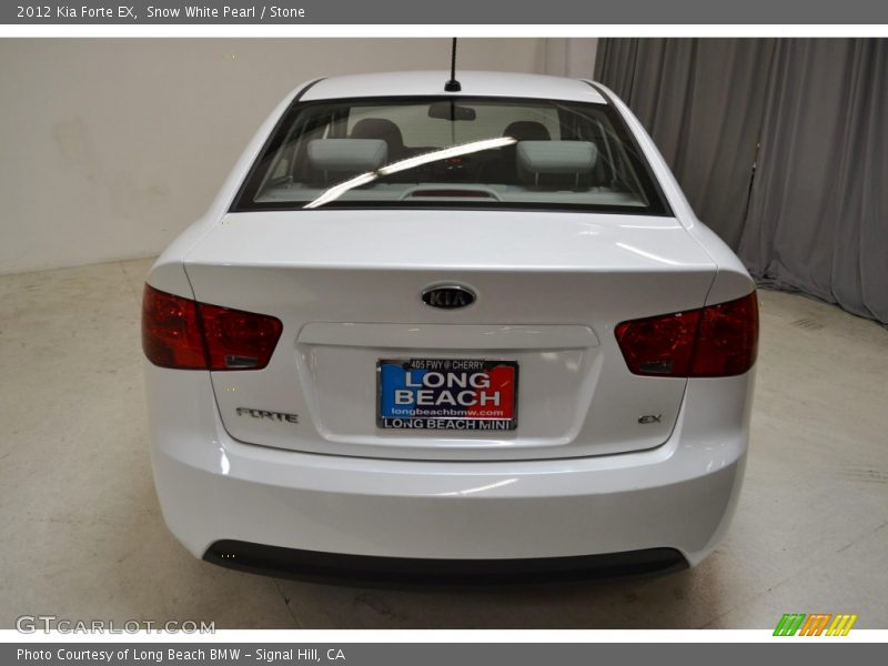 Snow White Pearl / Stone 2012 Kia Forte EX