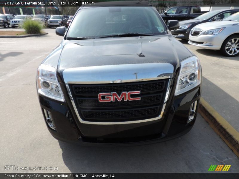 Onyx Black / Light Titanium 2012 GMC Terrain SLE