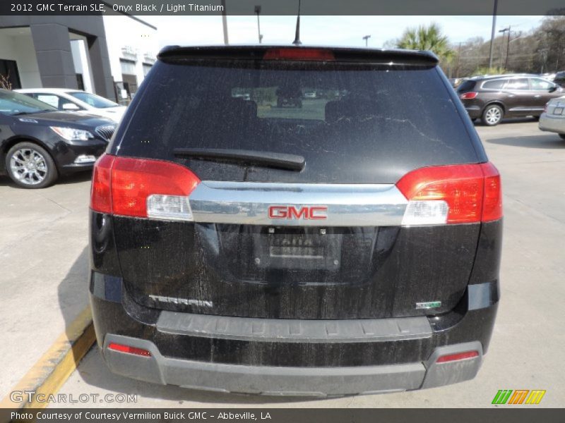 Onyx Black / Light Titanium 2012 GMC Terrain SLE