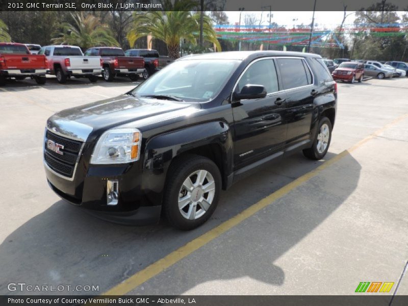 Onyx Black / Light Titanium 2012 GMC Terrain SLE