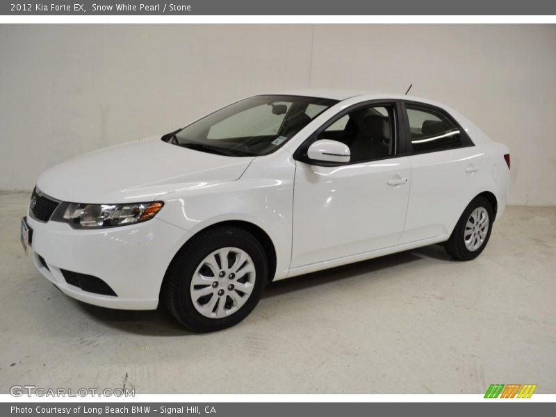 Snow White Pearl / Stone 2012 Kia Forte EX