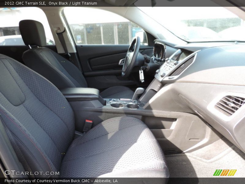 Onyx Black / Light Titanium 2012 GMC Terrain SLE