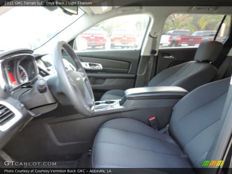 Onyx Black / Light Titanium 2012 GMC Terrain SLE
