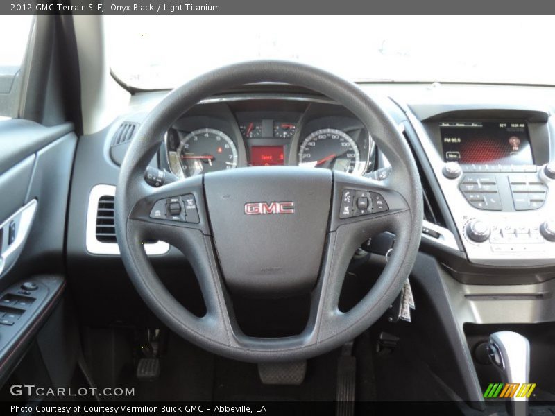Onyx Black / Light Titanium 2012 GMC Terrain SLE