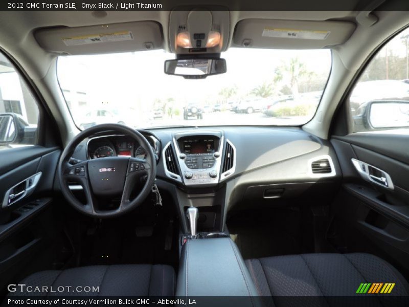 Onyx Black / Light Titanium 2012 GMC Terrain SLE