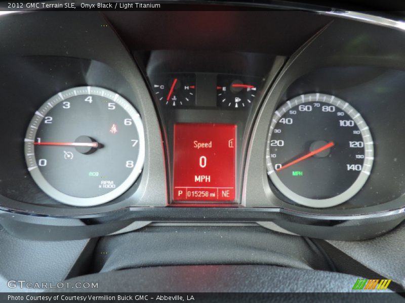 Onyx Black / Light Titanium 2012 GMC Terrain SLE