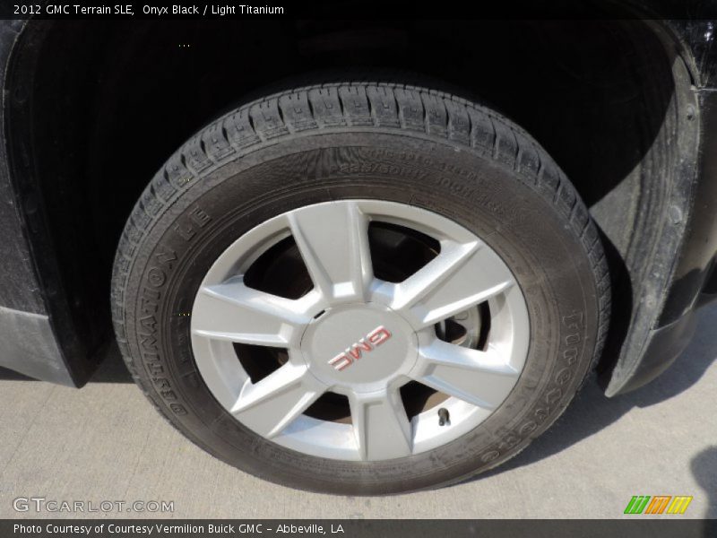 Onyx Black / Light Titanium 2012 GMC Terrain SLE