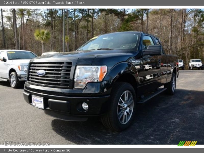 Tuxedo Black / Black 2014 Ford F150 STX SuperCab