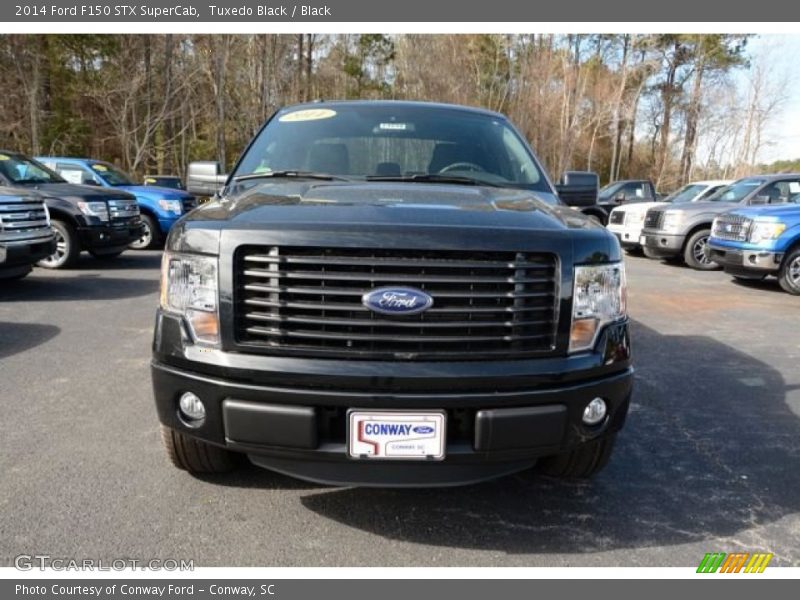 Tuxedo Black / Black 2014 Ford F150 STX SuperCab