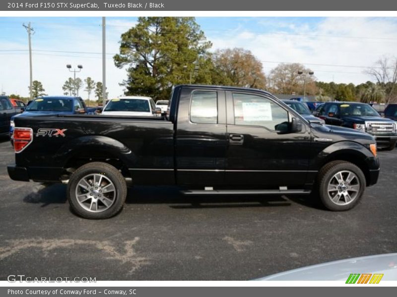  2014 F150 STX SuperCab Tuxedo Black