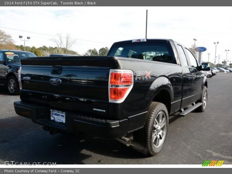 Tuxedo Black / Black 2014 Ford F150 STX SuperCab