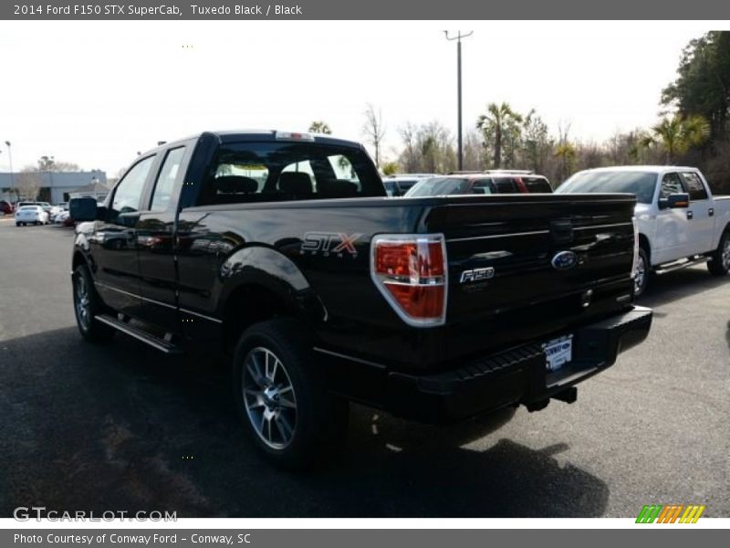 Tuxedo Black / Black 2014 Ford F150 STX SuperCab