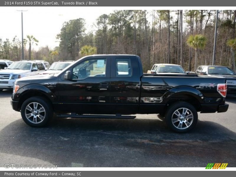 Tuxedo Black / Black 2014 Ford F150 STX SuperCab
