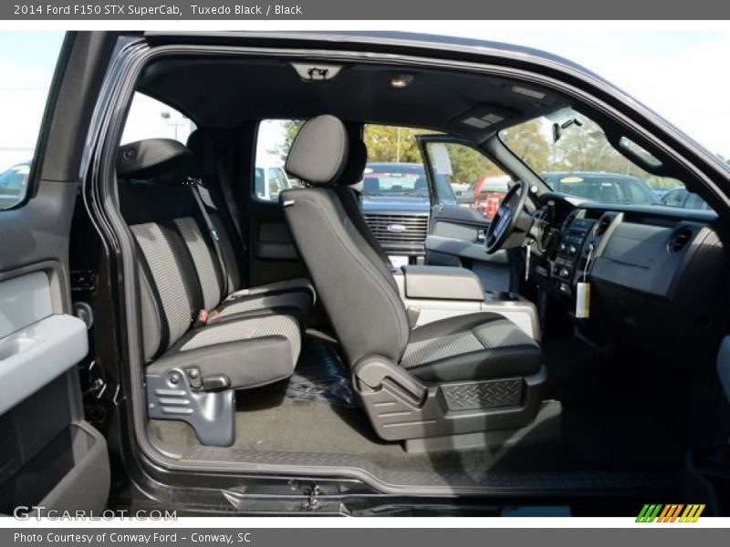 Tuxedo Black / Black 2014 Ford F150 STX SuperCab