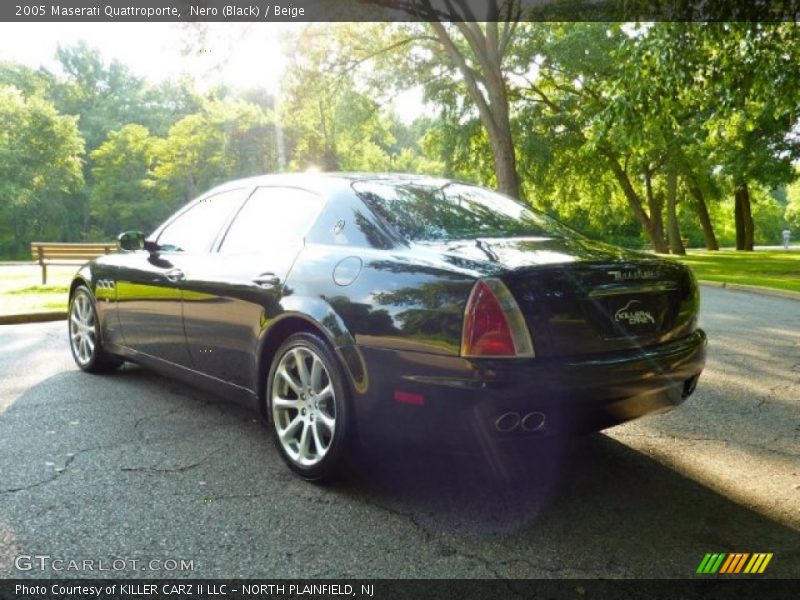 Nero (Black) / Beige 2005 Maserati Quattroporte