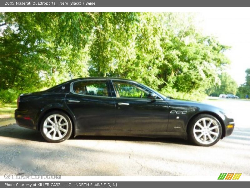 Nero (Black) / Beige 2005 Maserati Quattroporte