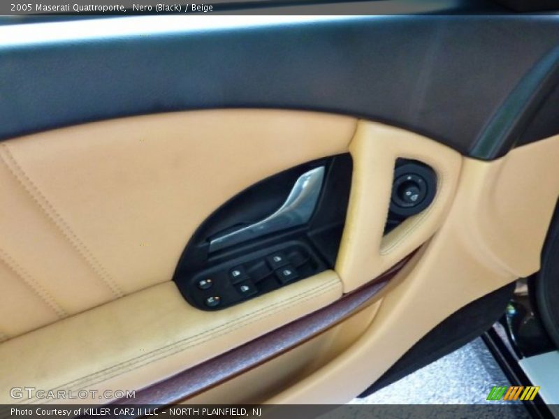 Nero (Black) / Beige 2005 Maserati Quattroporte