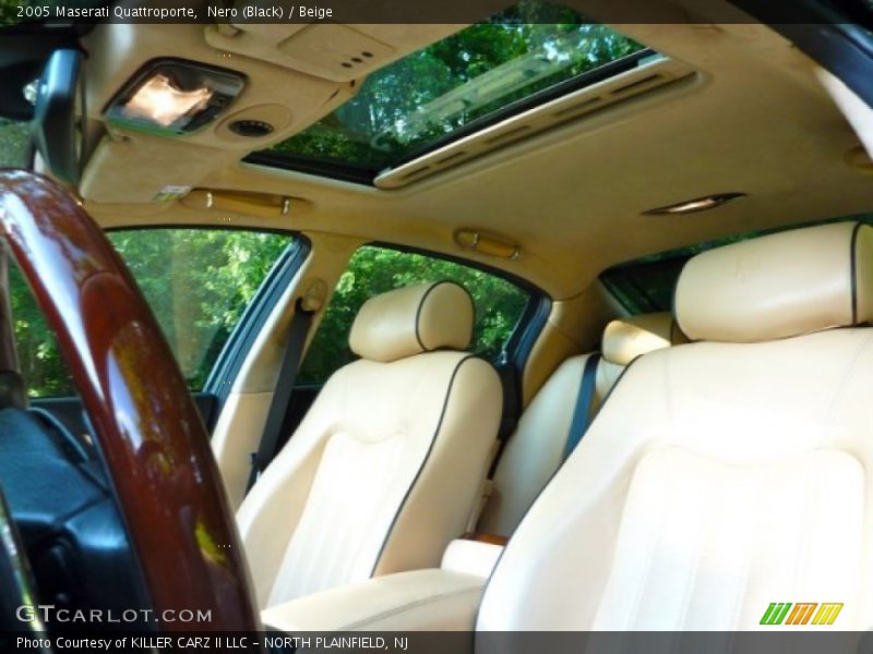 Nero (Black) / Beige 2005 Maserati Quattroporte