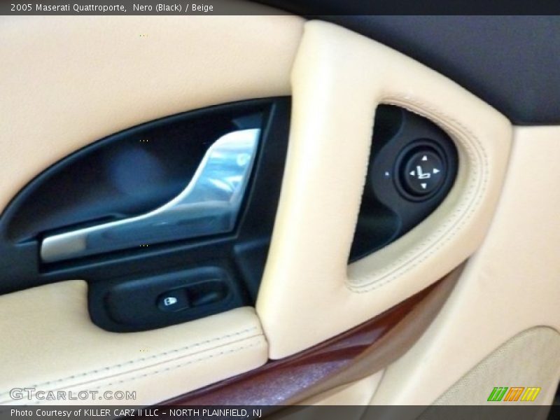 Nero (Black) / Beige 2005 Maserati Quattroporte
