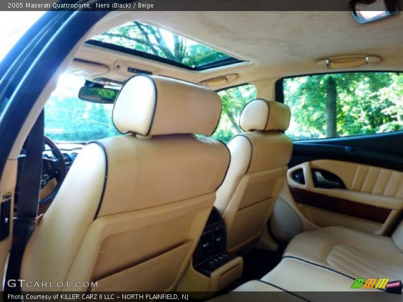 Nero (Black) / Beige 2005 Maserati Quattroporte