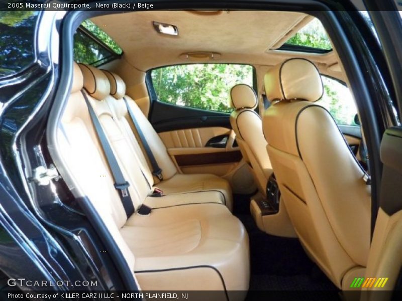 Nero (Black) / Beige 2005 Maserati Quattroporte