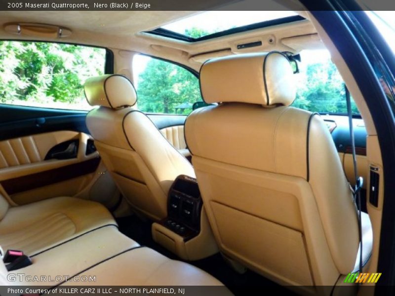 Nero (Black) / Beige 2005 Maserati Quattroporte