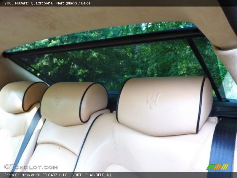 Nero (Black) / Beige 2005 Maserati Quattroporte