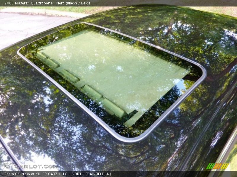 Nero (Black) / Beige 2005 Maserati Quattroporte