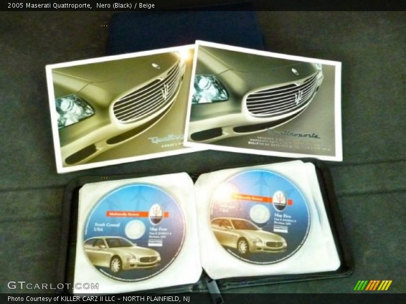Nero (Black) / Beige 2005 Maserati Quattroporte