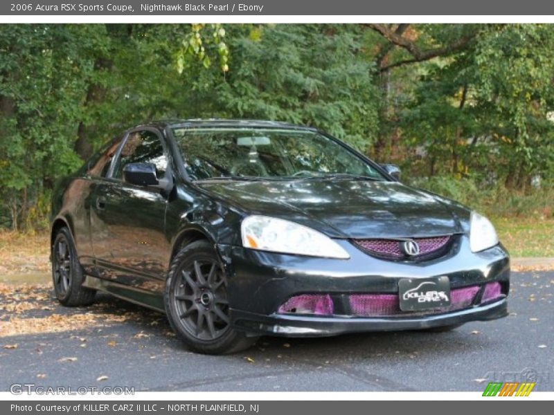 Nighthawk Black Pearl / Ebony 2006 Acura RSX Sports Coupe