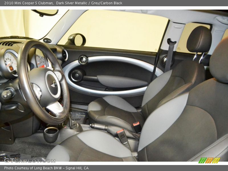 Dark Silver Metallic / Grey/Carbon Black 2010 Mini Cooper S Clubman