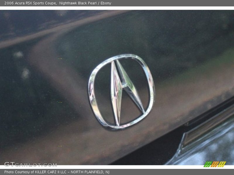 Nighthawk Black Pearl / Ebony 2006 Acura RSX Sports Coupe