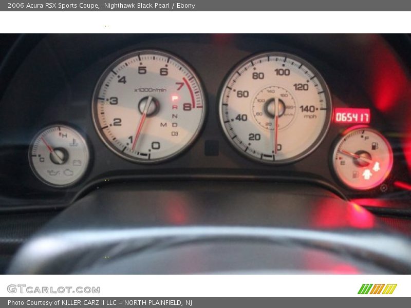 Nighthawk Black Pearl / Ebony 2006 Acura RSX Sports Coupe