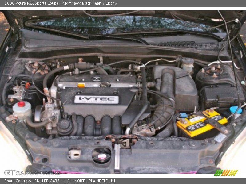 Nighthawk Black Pearl / Ebony 2006 Acura RSX Sports Coupe