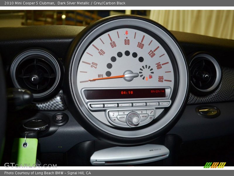 Dark Silver Metallic / Grey/Carbon Black 2010 Mini Cooper S Clubman