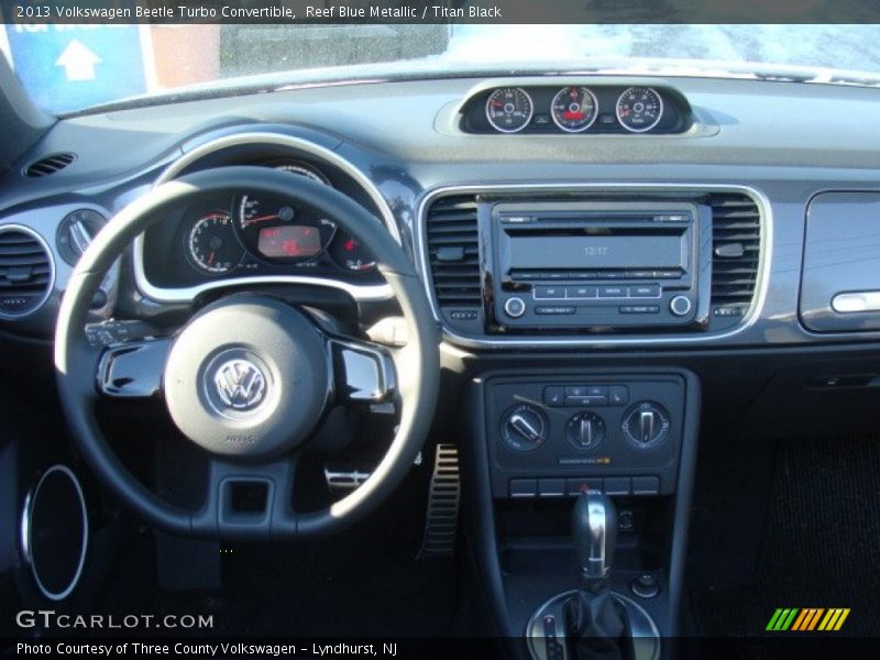 Dashboard of 2013 Beetle Turbo Convertible