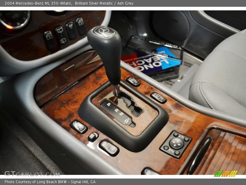 Brilliant Silver Metallic / Ash Grey 2004 Mercedes-Benz ML 350 4Matic