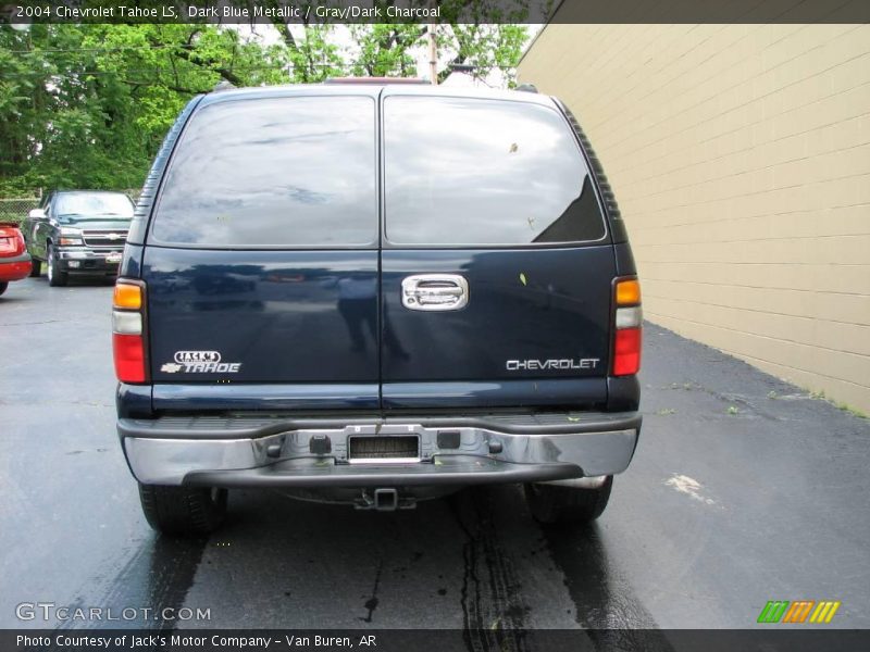Dark Blue Metallic / Gray/Dark Charcoal 2004 Chevrolet Tahoe LS