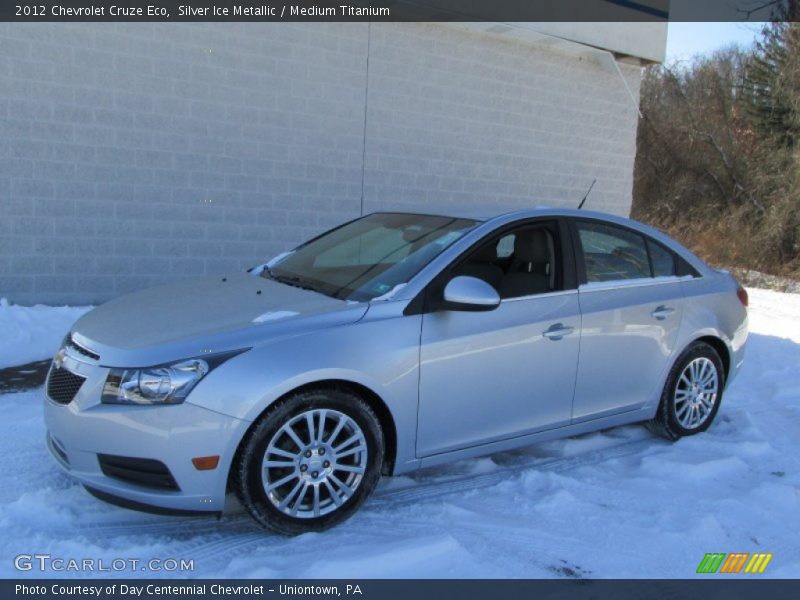 Silver Ice Metallic / Medium Titanium 2012 Chevrolet Cruze Eco