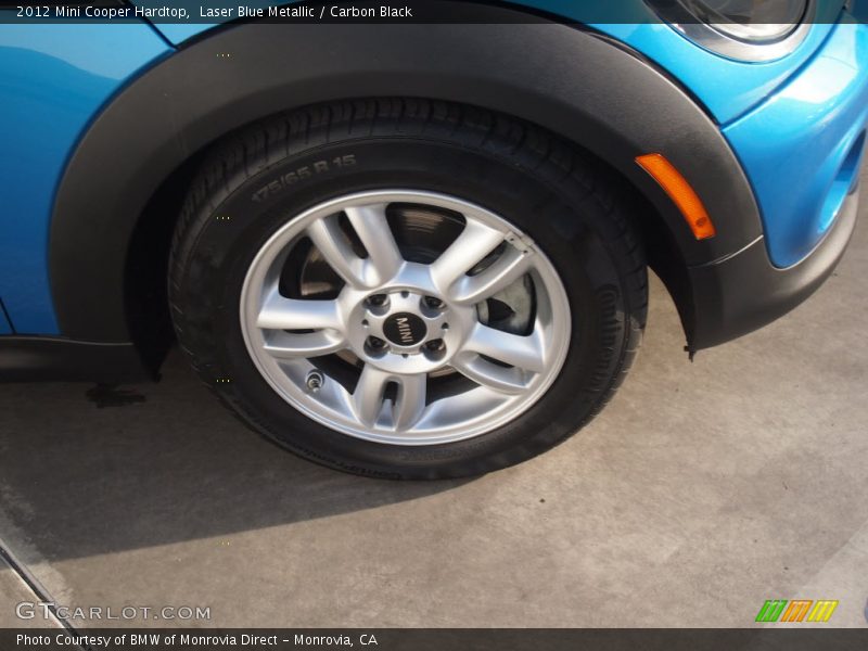 Laser Blue Metallic / Carbon Black 2012 Mini Cooper Hardtop