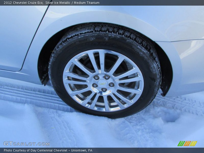 Silver Ice Metallic / Medium Titanium 2012 Chevrolet Cruze Eco