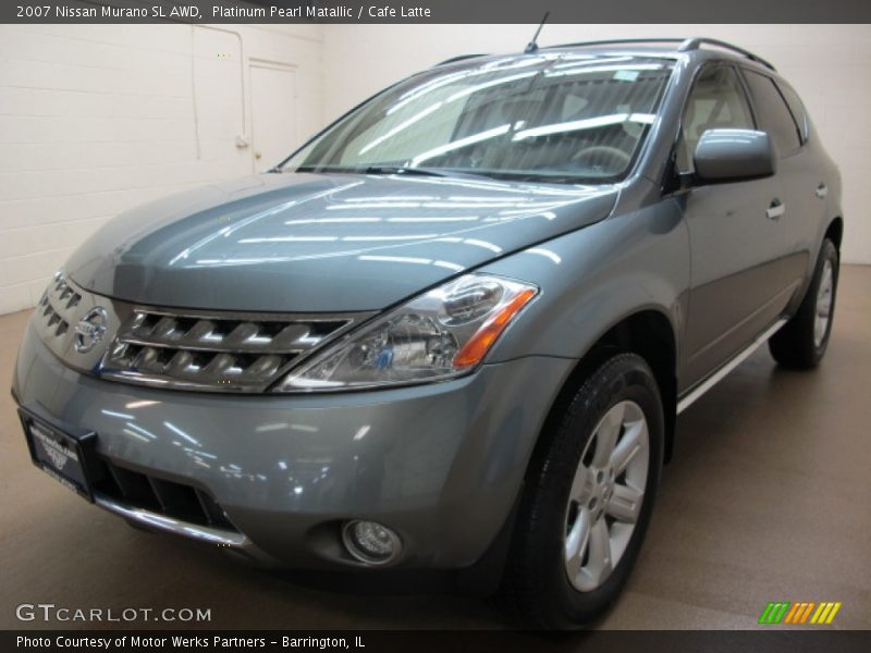 Platinum Pearl Matallic / Cafe Latte 2007 Nissan Murano SL AWD