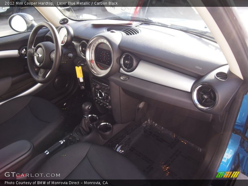 Laser Blue Metallic / Carbon Black 2012 Mini Cooper Hardtop