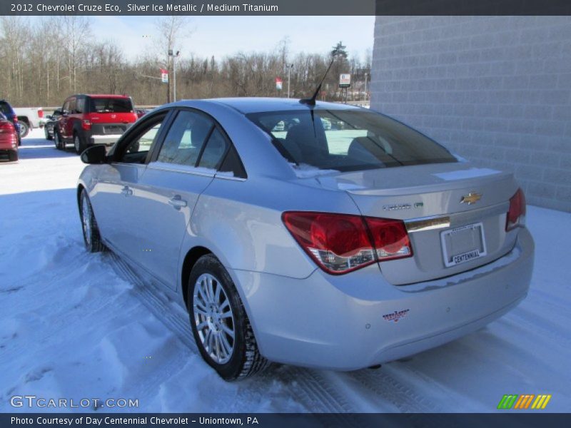 Silver Ice Metallic / Medium Titanium 2012 Chevrolet Cruze Eco