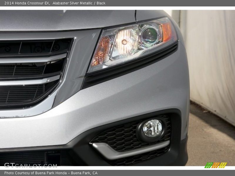 Alabaster Silver Metallic / Black 2014 Honda Crosstour EX