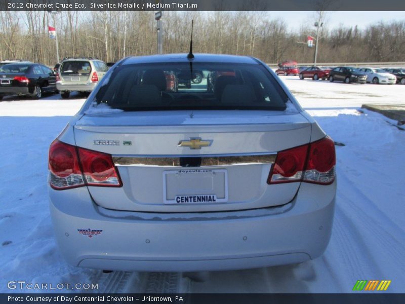 Silver Ice Metallic / Medium Titanium 2012 Chevrolet Cruze Eco
