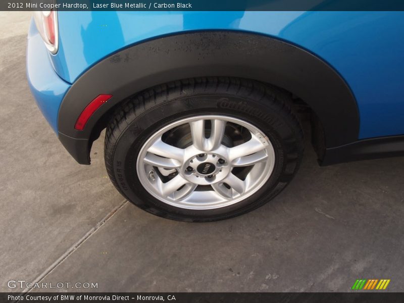 Laser Blue Metallic / Carbon Black 2012 Mini Cooper Hardtop