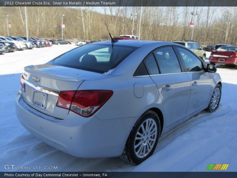 Silver Ice Metallic / Medium Titanium 2012 Chevrolet Cruze Eco