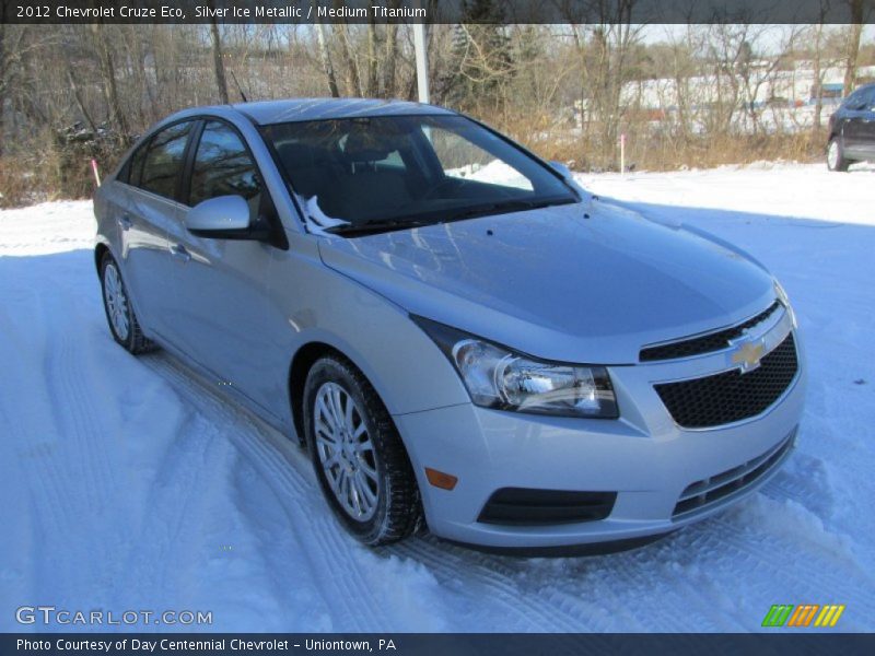 Silver Ice Metallic / Medium Titanium 2012 Chevrolet Cruze Eco