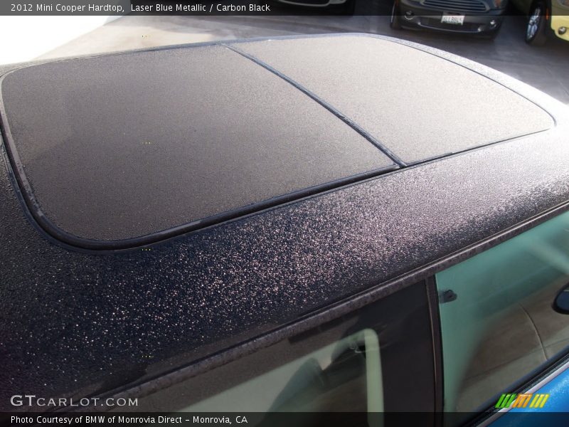 Laser Blue Metallic / Carbon Black 2012 Mini Cooper Hardtop
